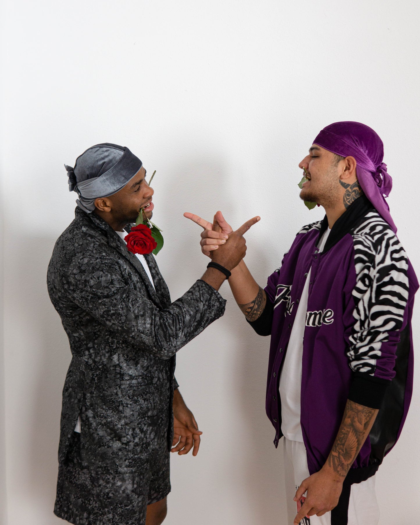 Purple Zebra Baseballjacke